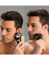 5 Blade Electric Shaver with Multi Flex 5D Head with Clean & Charge Station